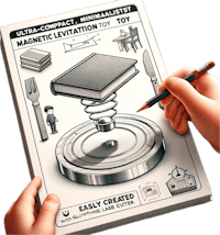 a person is holding a book and drawing on it